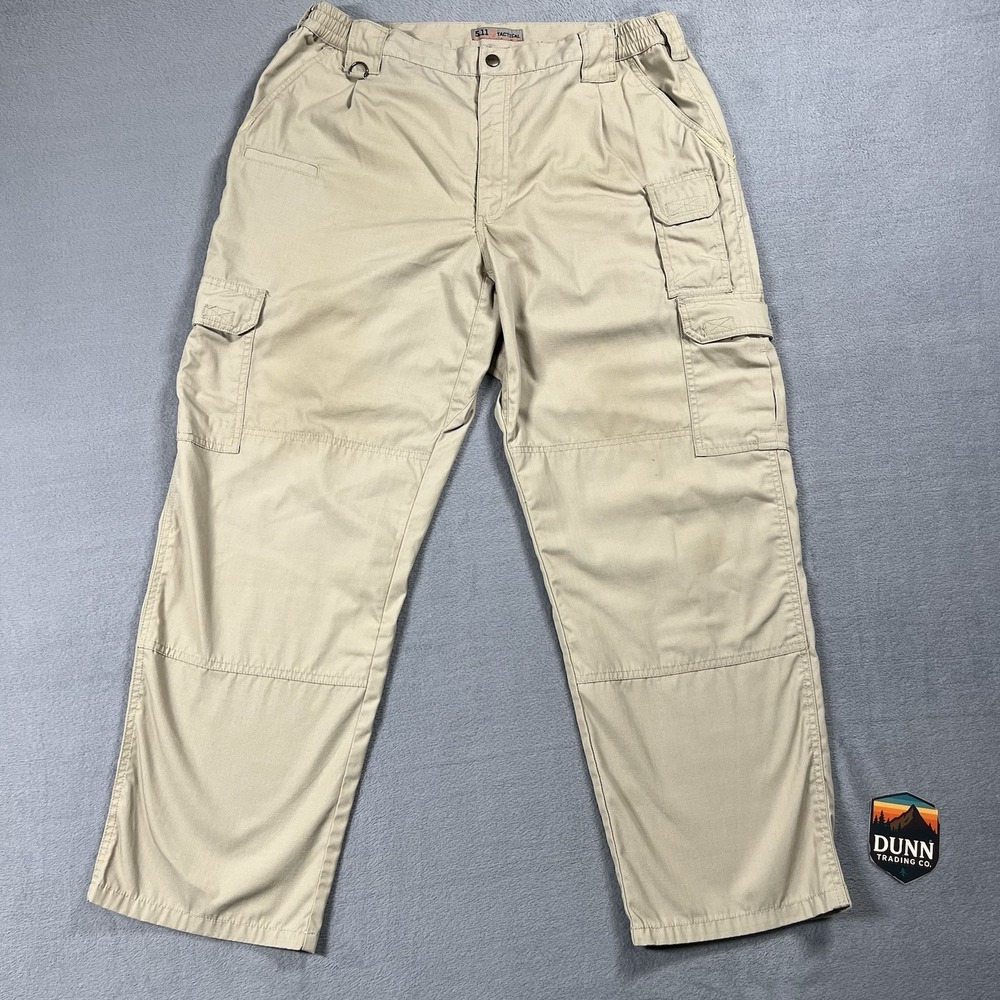 511 Tactical Pants Mens 38x30 Tan Ripstop Cargo Straight Workwear Twill Utility